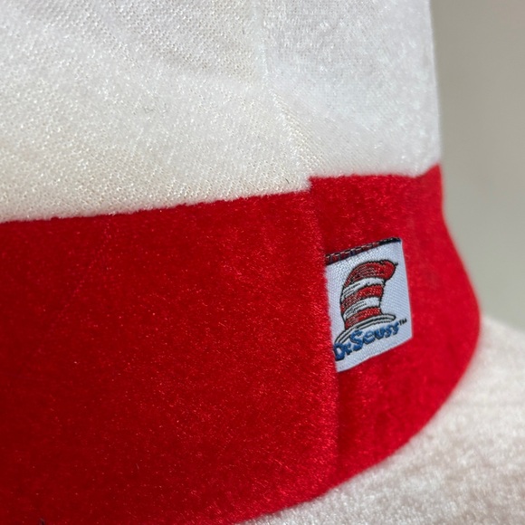 FINAL! Dr. Seuss Red and White Cat In The Hat Striped Hat - Picture 3 of 10